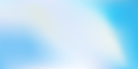 Soft blue gradient background smooth calming texture. The subtle light blue tones minimal backdrop.のイラスト素材