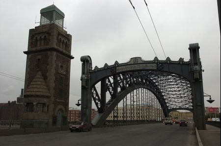 Peter the Great Bridgeの写真素材