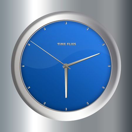 Concept image - Clock with 
