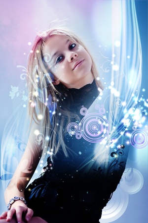 Fashion flayer の写真素材