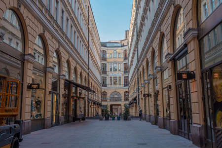 Helsinki, Uusimaa, Finland 2020 2 October 2020 Buildings in Helsinki Architecture Finland. High...