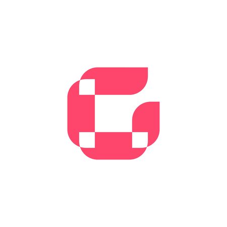 G letter logo vector icon markのイラスト素材