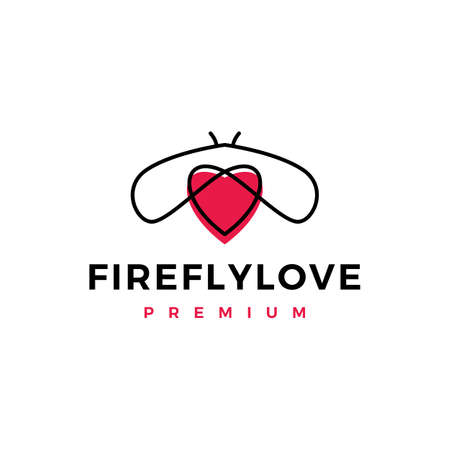 firefly loveのイラスト素材