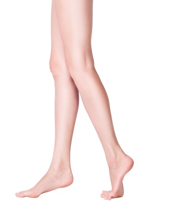 Long pretty woman legsの写真素材