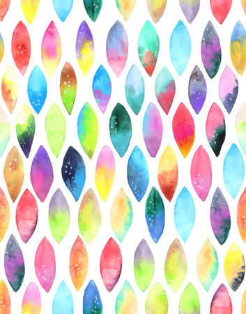 Watercolor colorful abstract background.のイラスト素材
