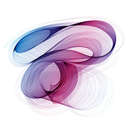 Abstract modern background, colorful wavyのイラスト素材