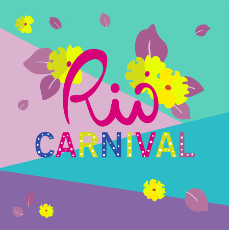 Color background for Rio Carnival, festive, bright designのイラスト素材
