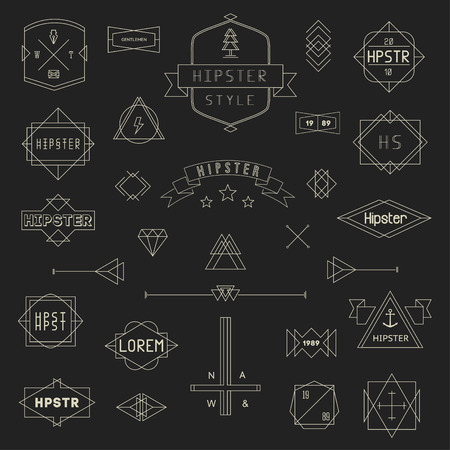 hipsterのイラスト素材