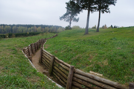 Part of the defensive line, Stalin Line. Belarus. Part of our history