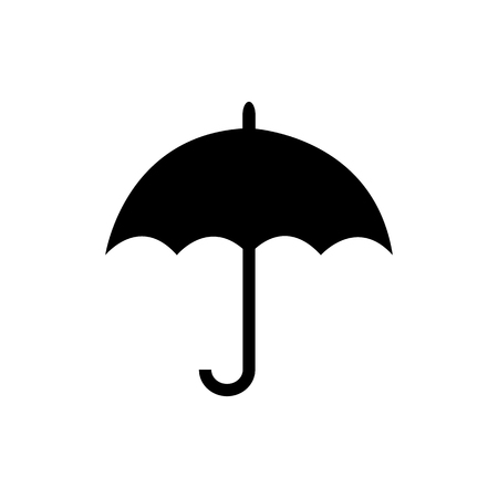 umbrella Icon vector flat designのイラスト素材
