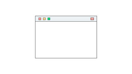 Browser window. Vector flat style illustrationのイラスト素材