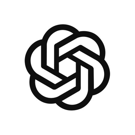 OpenAI . Vector. machine learning company.VINNITSA, UKRAINE - APRIL 22, 2022のeditorial素材