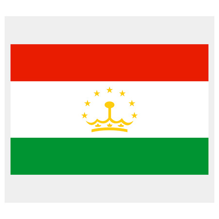 Flag of Tajikistanのイラスト素材