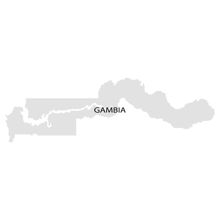 Territory of Gambiaのイラスト素材