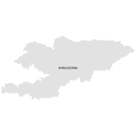Territory of Kyrgyzstanのイラスト素材