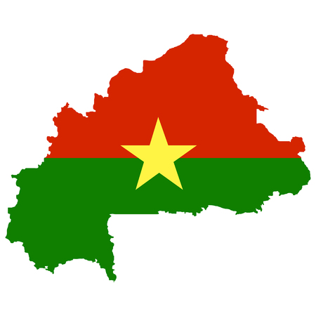 Territory of Burkina Fasoのイラスト素材
