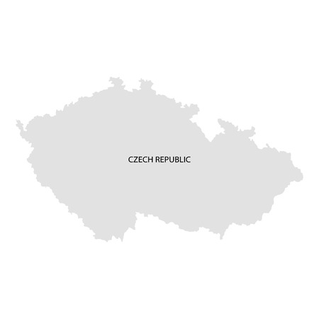 Territory of the Czech Republicのイラスト素材