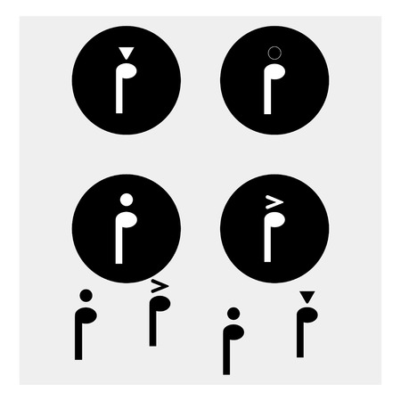 Music notes with accentsのイラスト素材