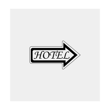 Hotel iconのイラスト素材