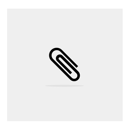 Paper clip iconのイラスト素材