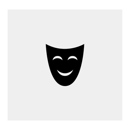 Comedy maskのイラスト素材