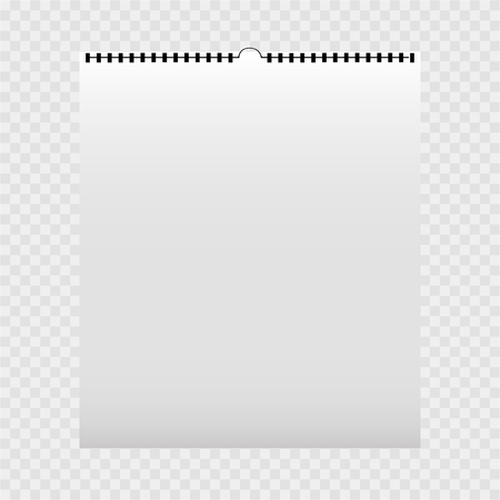 Clear list of paper on a grey backgroundのイラスト素材