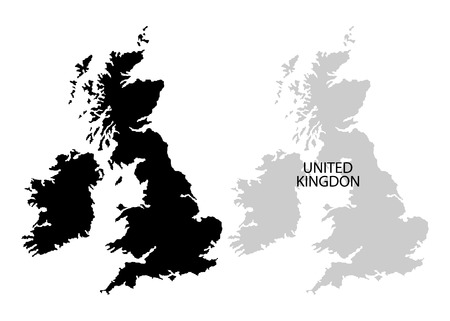 Territory of United Kingdom. Great Britainのイラスト素材