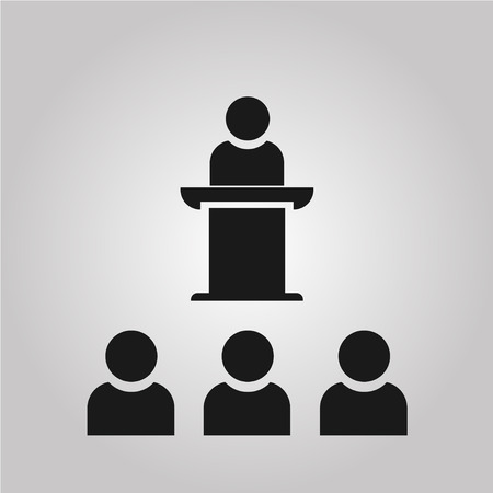 Business meeting, discussion. Teamwork activity. White Collar Worker. Vector illustrationのイラスト素材