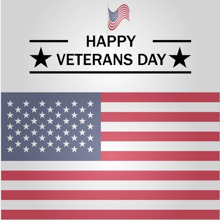 Veterans Day in USA. November 11, 2019.のイラスト素材