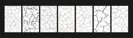 Set Grunge Urban Backgrounds. Texture Vector. Grain ,Simply Place illustration over any Object to Create grungy Effect .Faded paint, abstract,splattered, cracked, dirty, texture for your designのイラスト素材