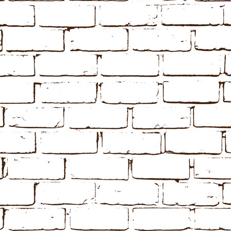 Brick wall Texture Vector. Set Grunge Urban Backgrounds. brick wallのイラスト素材
