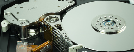 Hard disk driveの写真素材