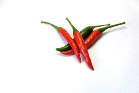 red hot chili peppers isolated