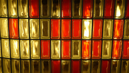 glass wall using as backgroundの写真素材
