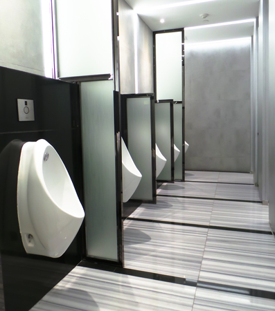 In the men's roomの写真素材