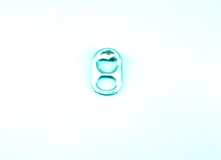 ring pull of cans for backgroundの写真素材