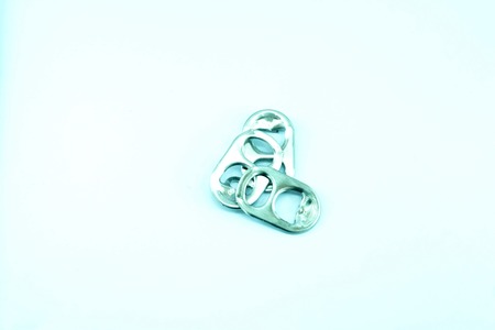 ring pull of cans for background