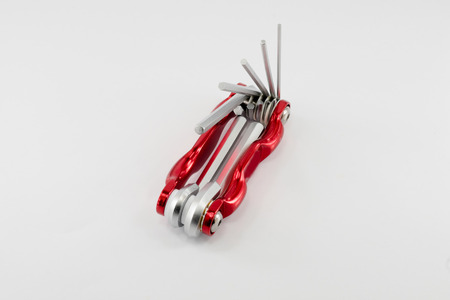 hex key set one-pack Isolated On White background