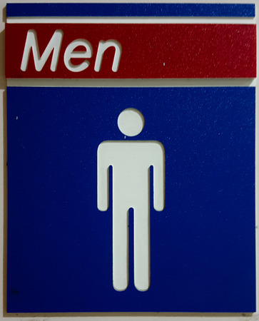 Restroom Signs manの写真素材