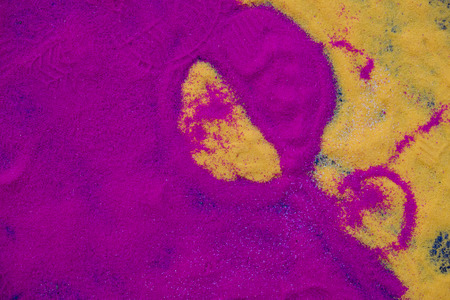 background made of dry sand strongly litの写真素材