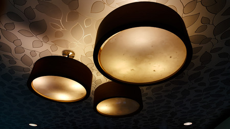 lamp circle oldの写真素材