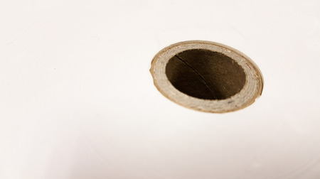 print shop paper roll topshotの写真素材