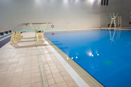 sports competition diving platforms at an International sport venue in Doha, Qatar. Possible venue...