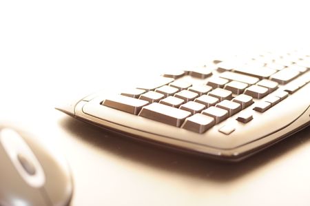 Abstract of a computer keyboard, suitable for background image or conceptual design.の写真素材
