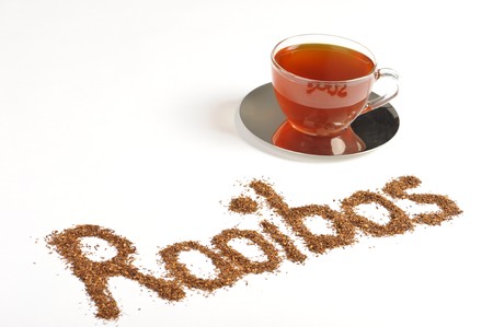 Antioxidant rich healthy herbal tea from the Western Cape region in South Africa.の写真素材