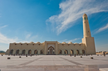 The state mosque in Doha, Qatar.