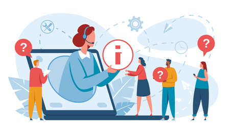 Customer service. Online technical support specialist consulting clients. Virtual personal...