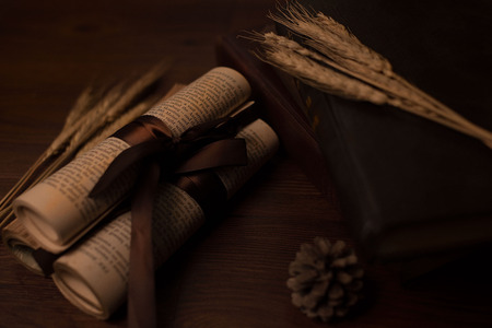 vintage bookの写真素材