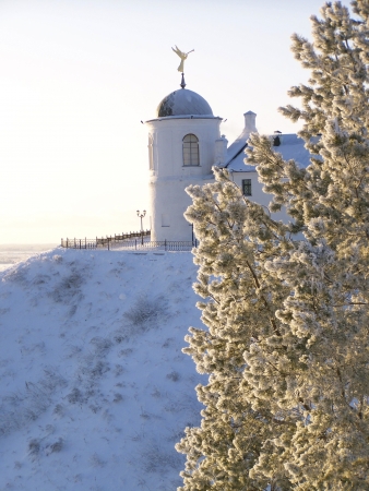 Tobolsk Kremlin  Southeast on-the-corner tower の写真素材