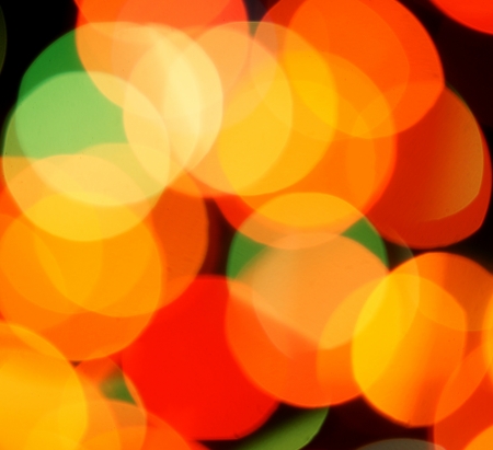 Abstract circular bokeh backgroundの写真素材